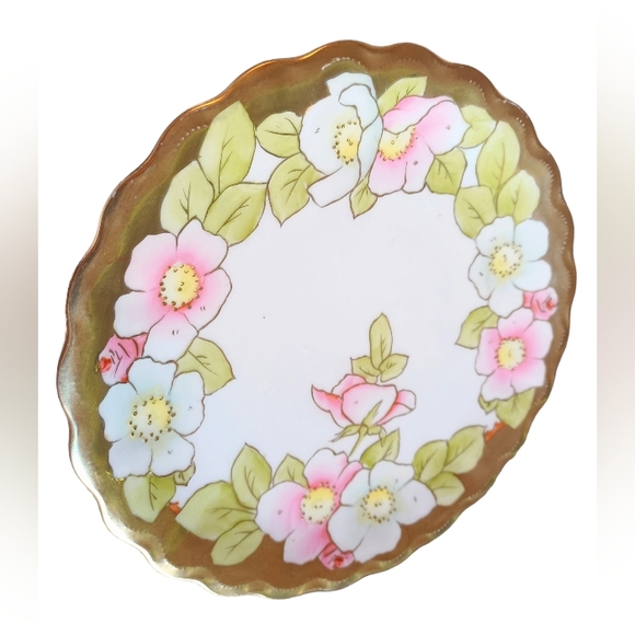 Antique Hand Painted PT Bavarian China 24k Gold Rare Numbered Edition 1903 - Picture 3 of 12